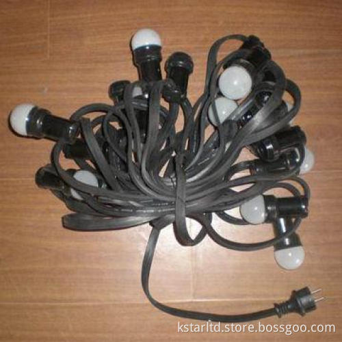 Belt Light String with E27 Socket for Outdoor Use, IP65, CE and RoHS Approvals